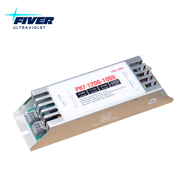 110/230V 105W 1.2A Electronic Ballast for Amalgam UV Lamps