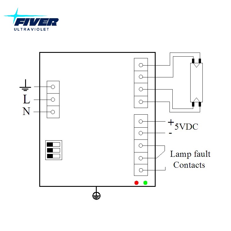 High Power UV Lamp Ballast Wiring Diagram